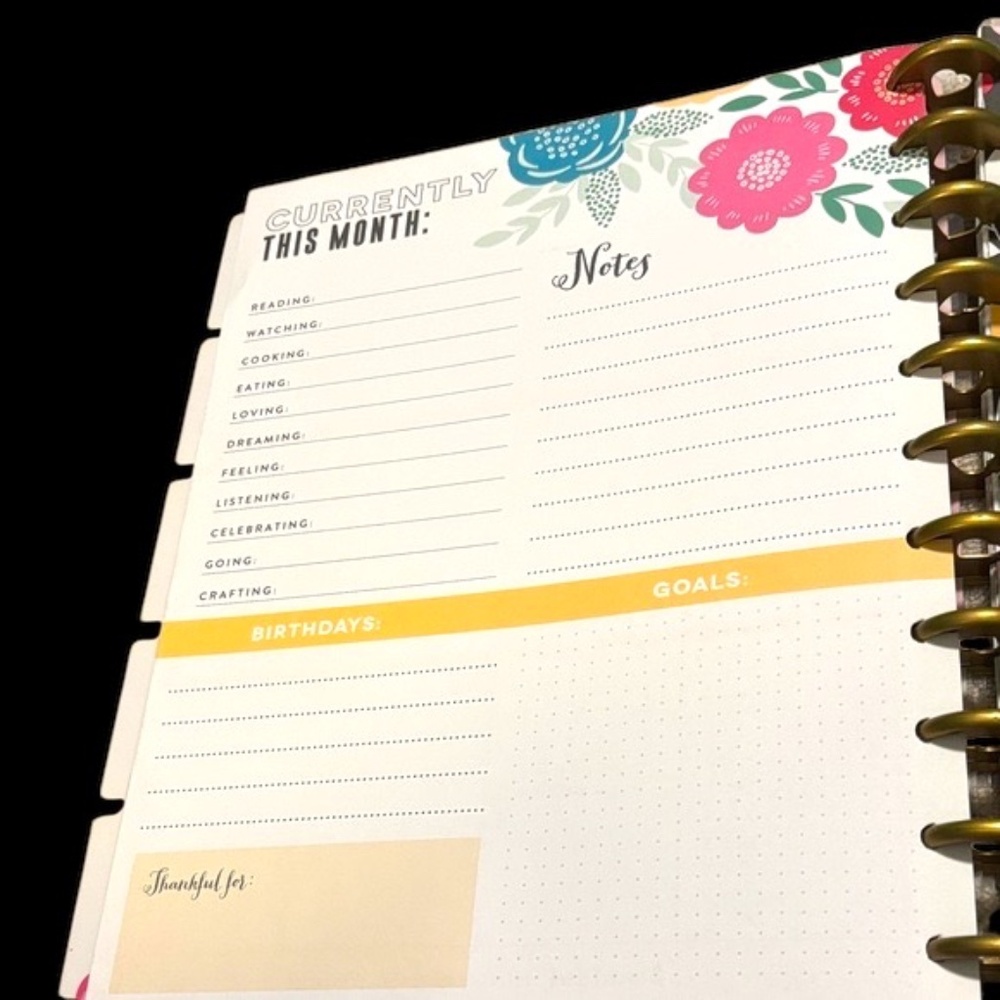 NWOT-The Happy Planner Create 365 Gray Cover - Picture 7 of 12